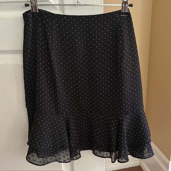 Polka dot ruffled flounce skirt - Picture 2 of 2